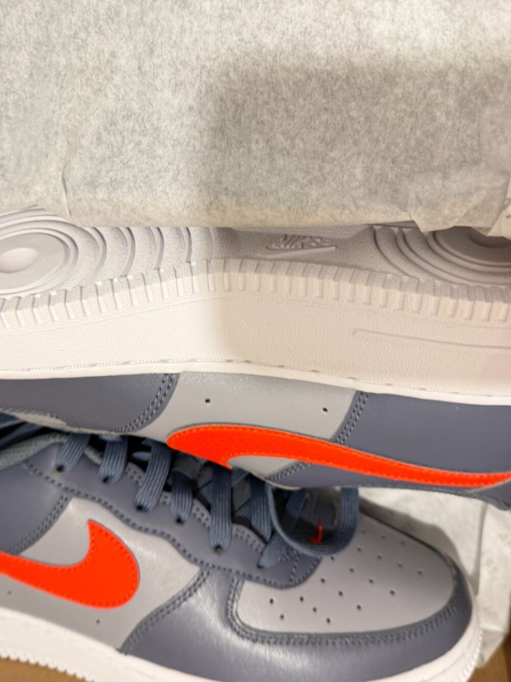 Nike Kids' Grade School Air Force 1 Shoes - Picture 7 of 9